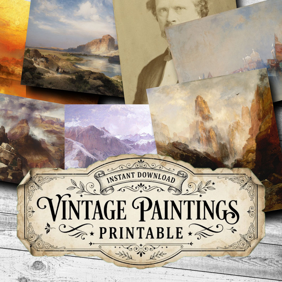 Moran Vintage Paintings