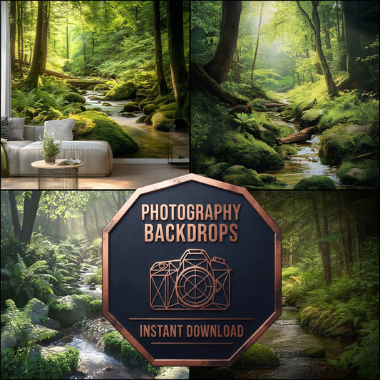 Mossy Forest Backdrop Images
