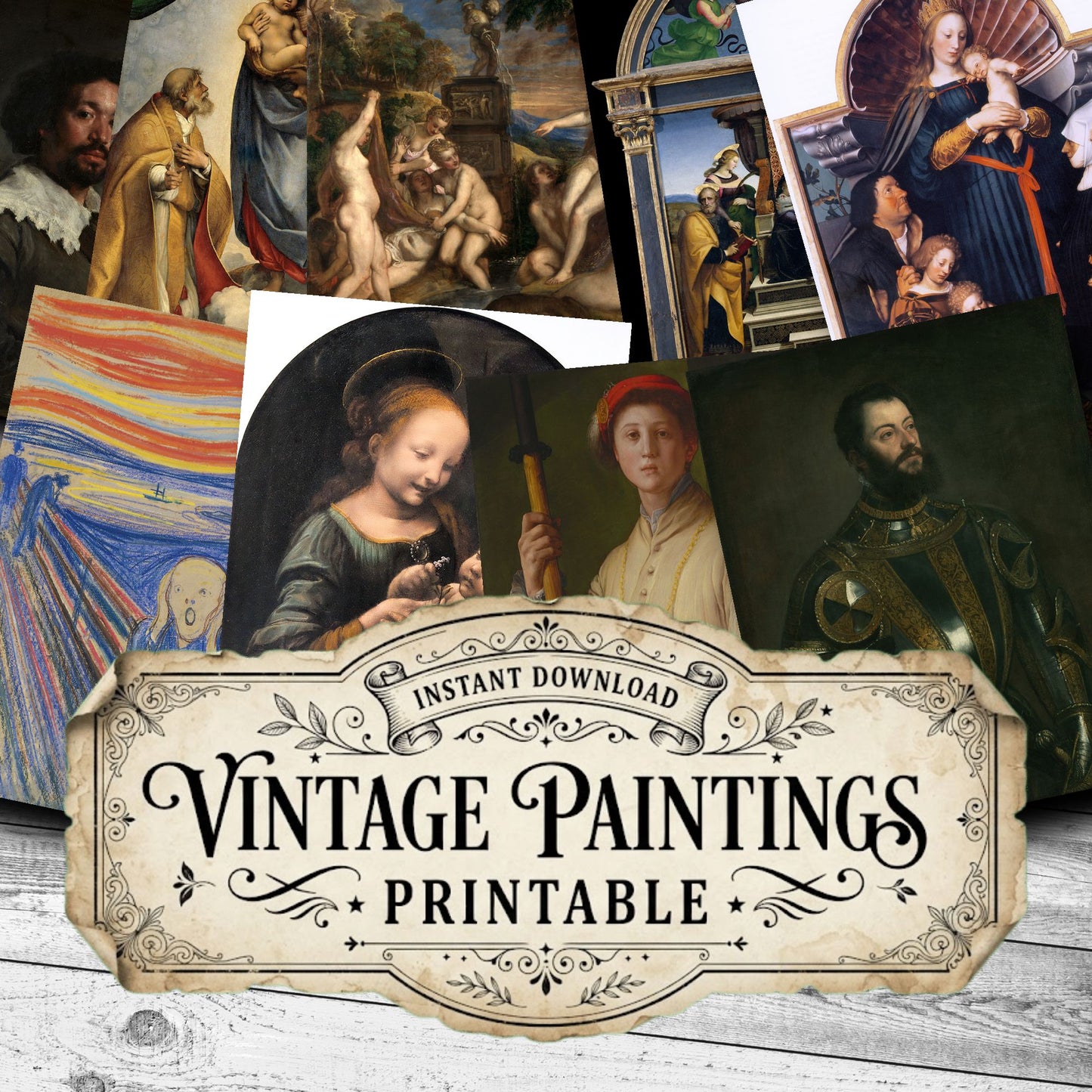 Most Expensive Paintings Vintage Paintings
