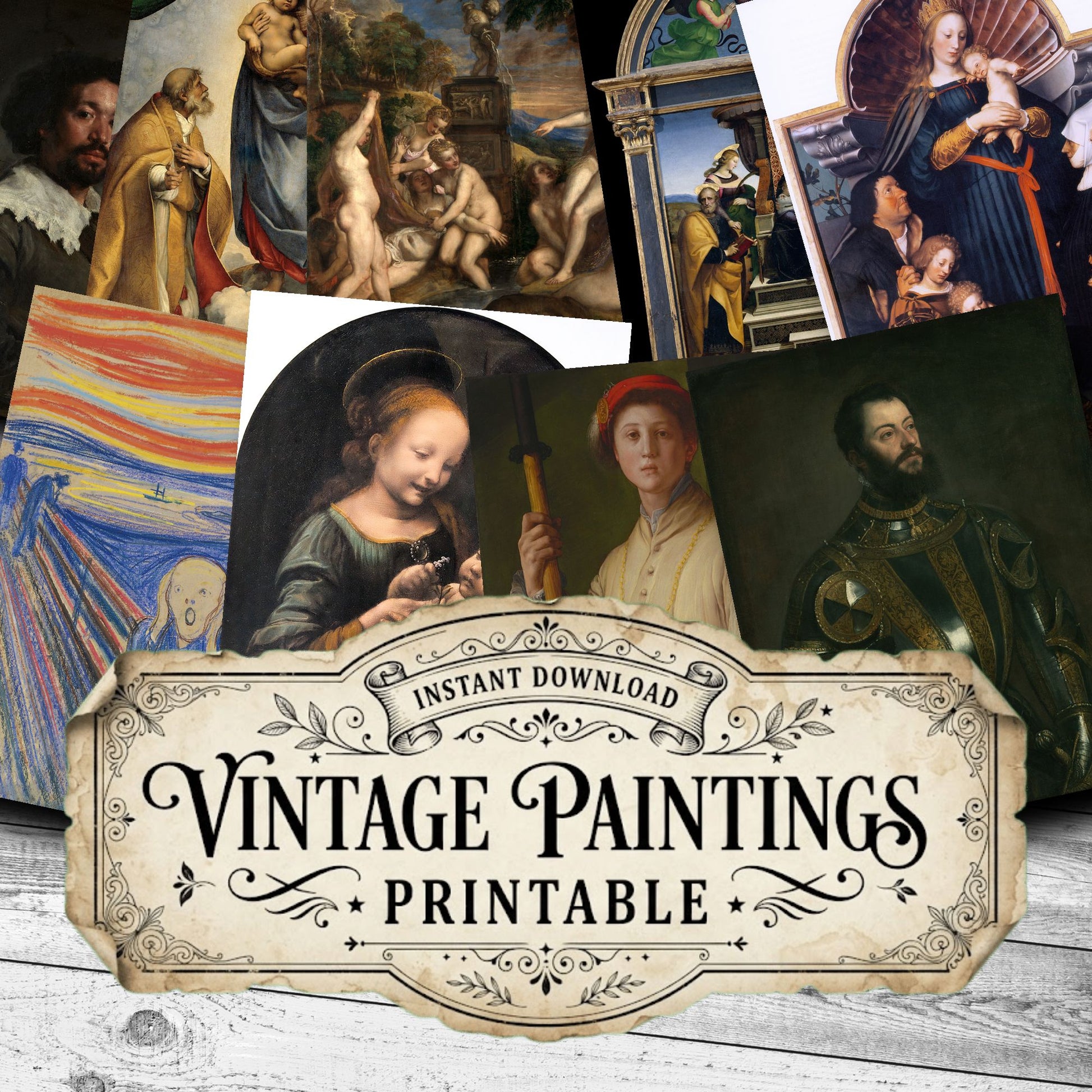Most Expensive Paintings Vintage Paintings