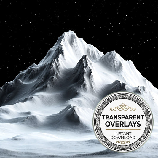 Mountain Snowy Peak Transparent Overlay Pngs