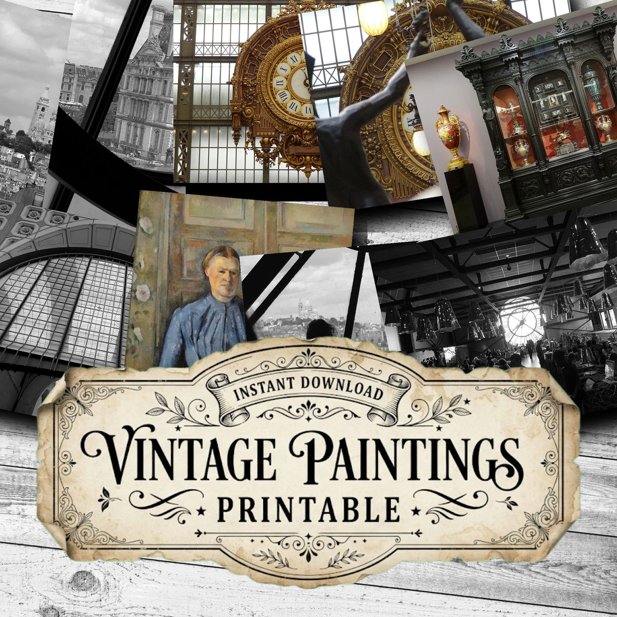 Musa Dorsay Vintage Paintings