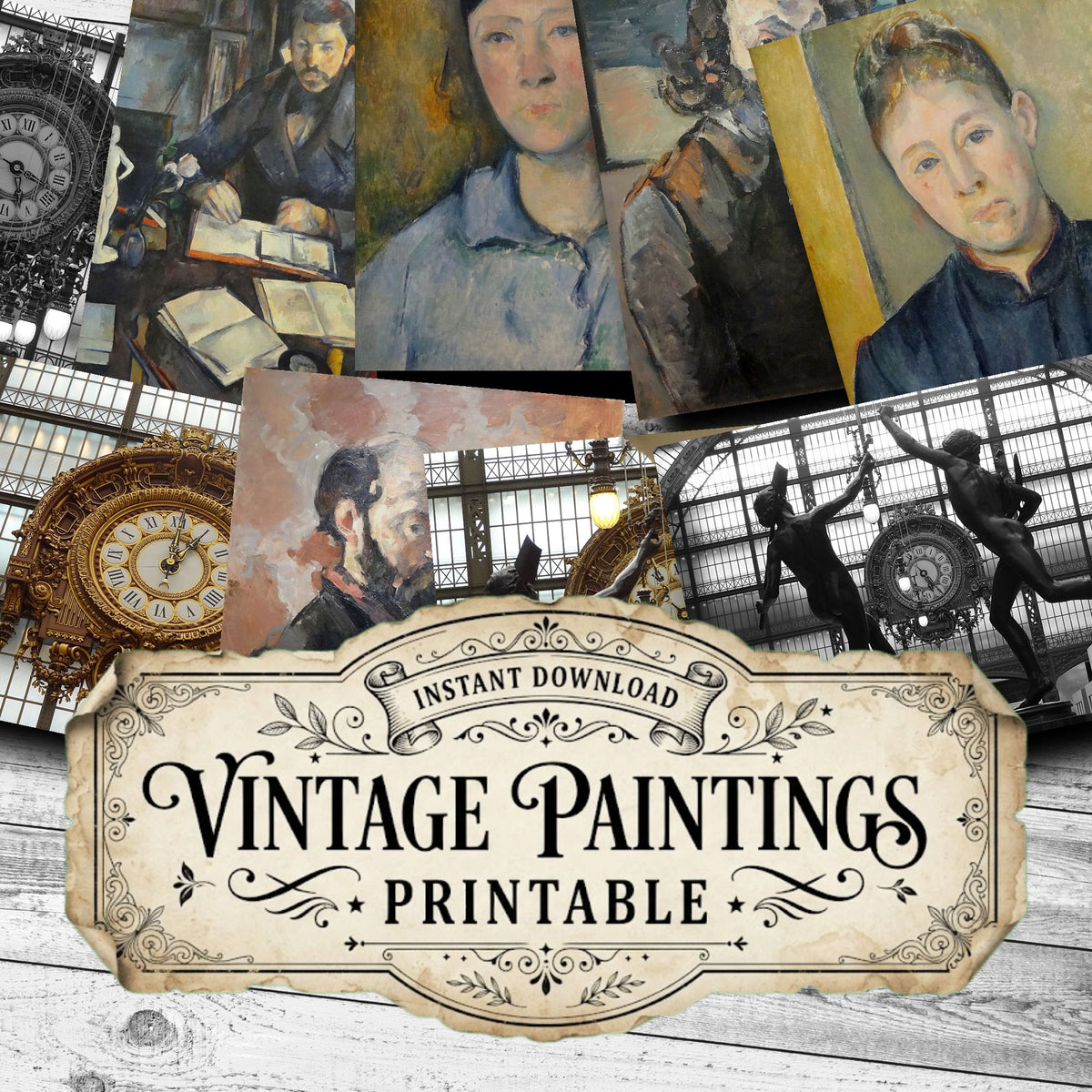 Musa Dorsay Vintage Paintings