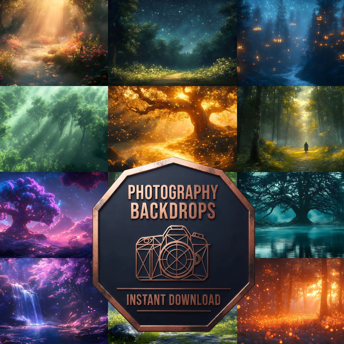 Mystical Forests Backdrop Images