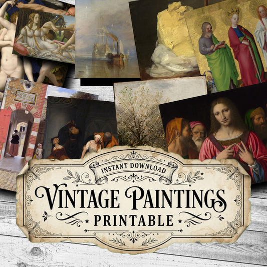 National Gallery Vintage Paintings