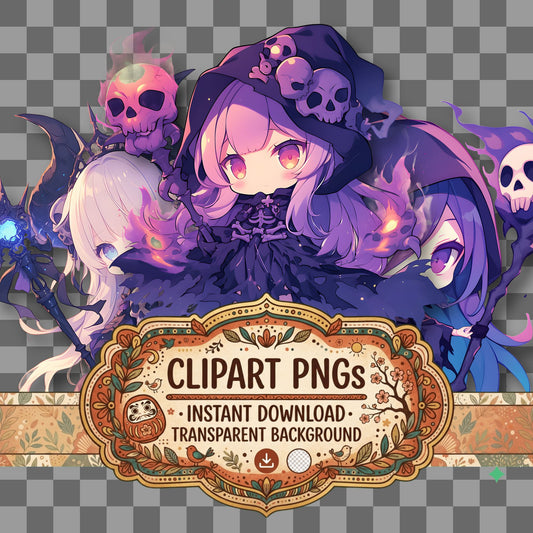 Necromancer Skull Staff Clipart Pngs