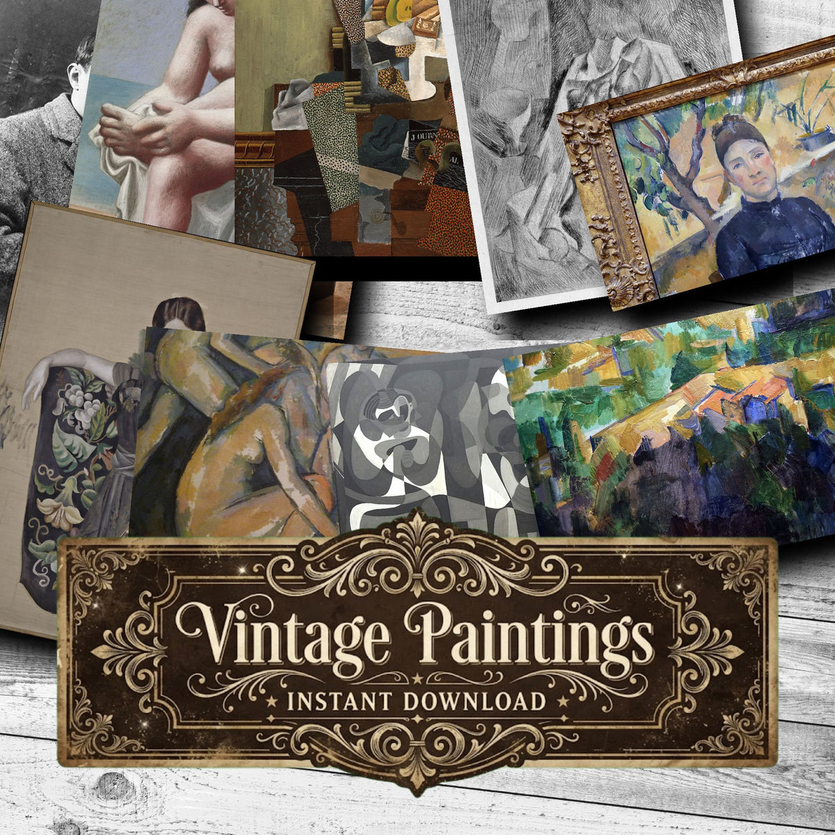 Pablo Picasso Vintage Paintings