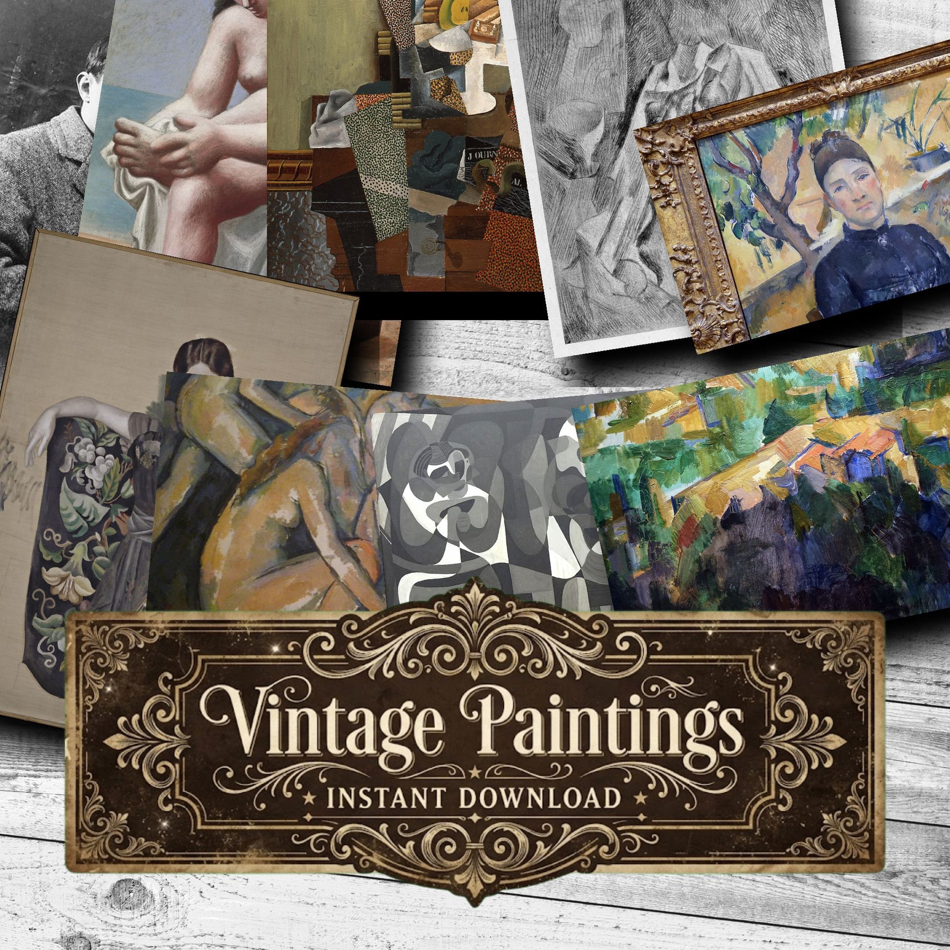 Pablo Picasso Vintage Paintings