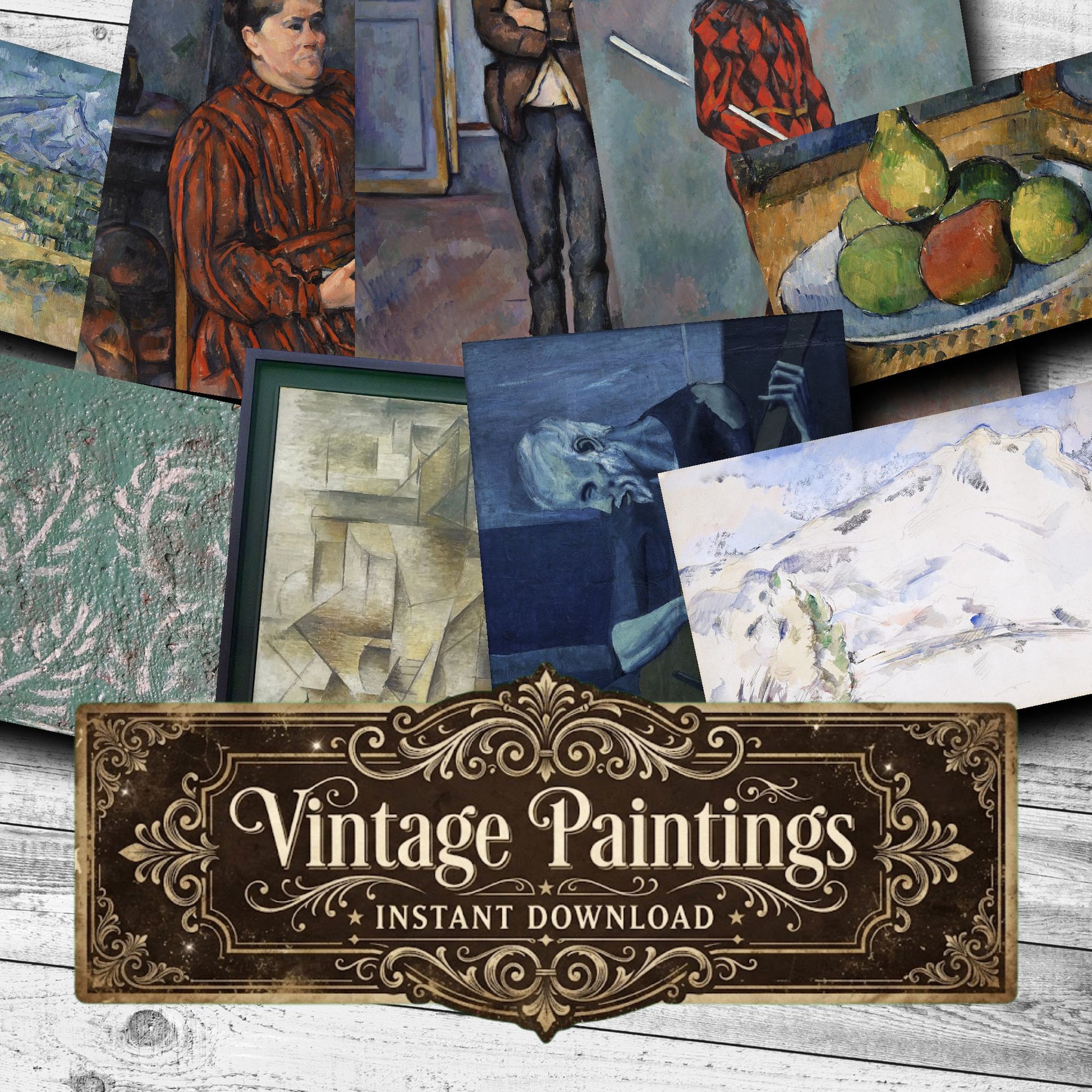 Pablo Picasso Vintage Paintings
