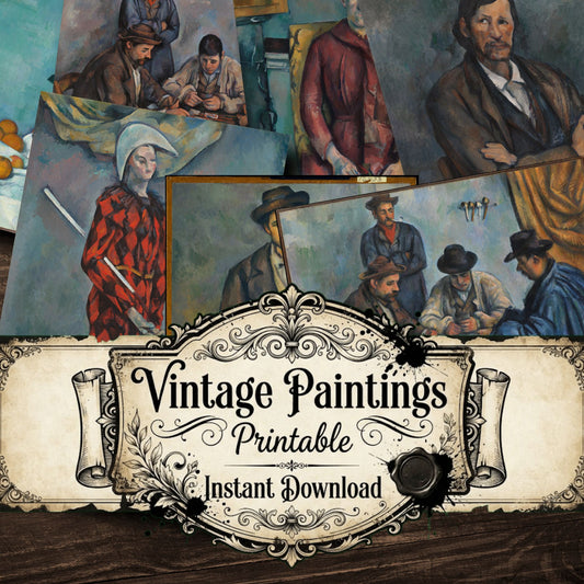 Paul Czanne Vintage Paintings