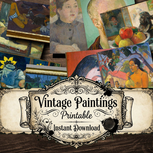 Paul Gauguin Vintage Paintings