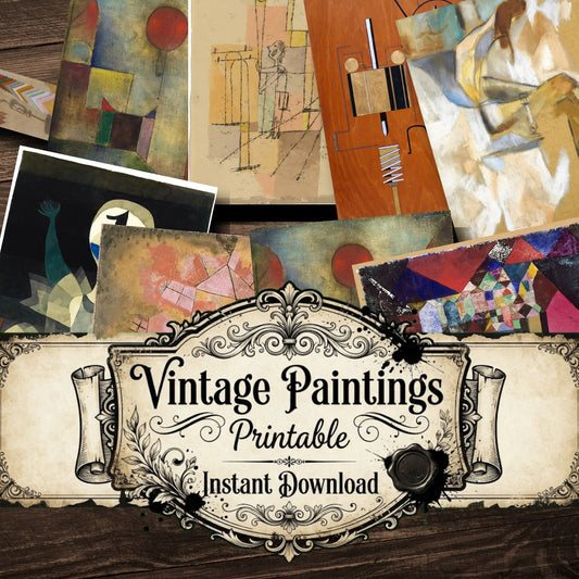 Paul Klee Vintage Paintings