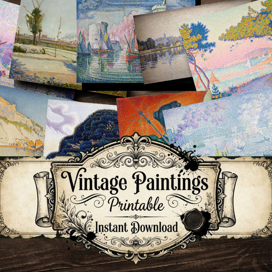 Paul Signac Vintage Paintings