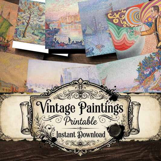 Paul Signac Vintage Paintings
