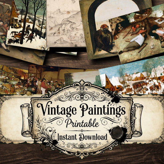 Pieter Bruegel The Elder Vintage Paintings