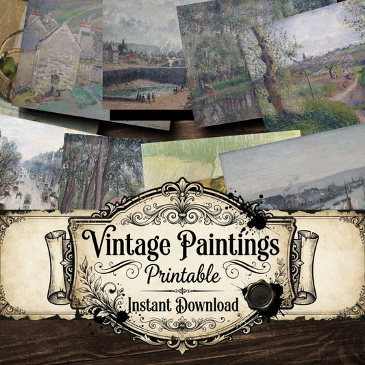 Pissaro Vintage Paintings