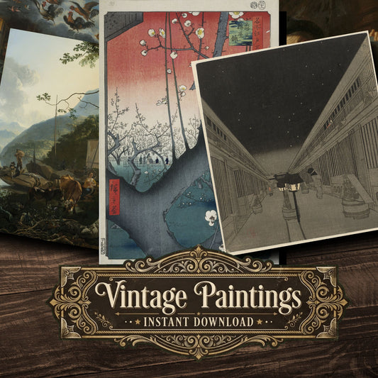 Rijks Museum Vintage Paintings