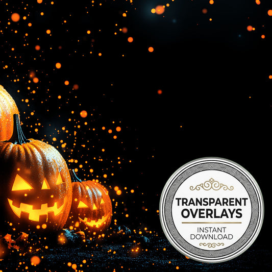 Simple Halloween Overlay On A Digital