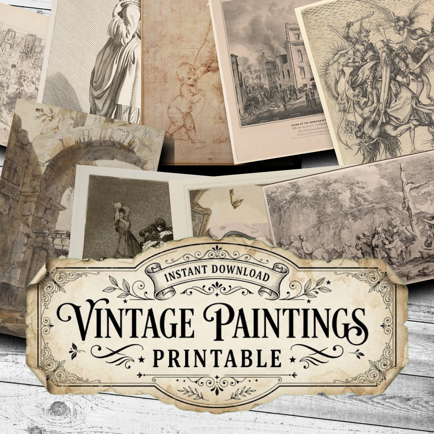 Sketches Vintage Sketches