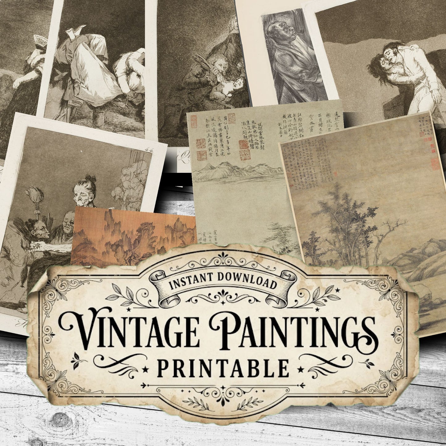 Sketches Vintage Sketches