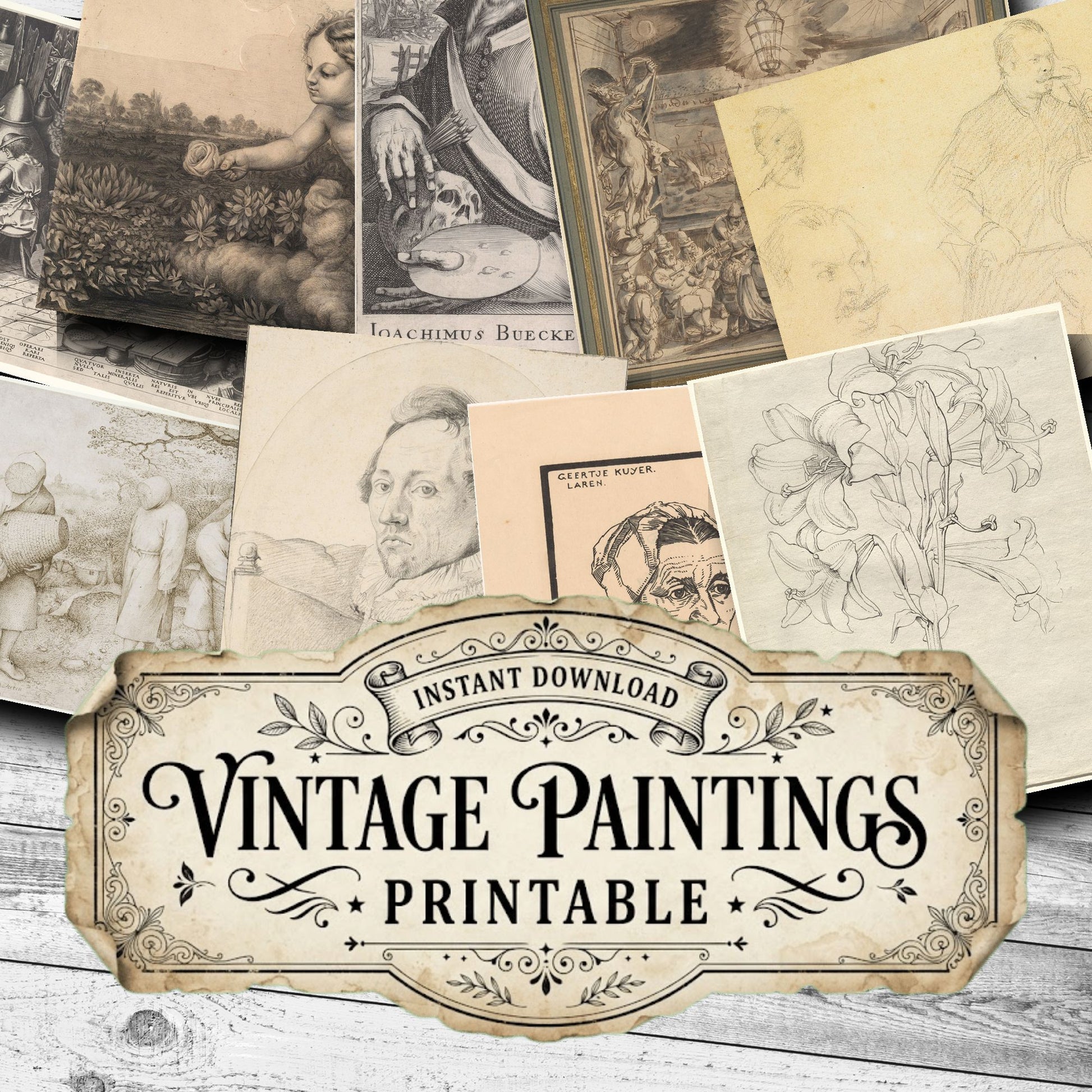 Sketches Vintage Sketches