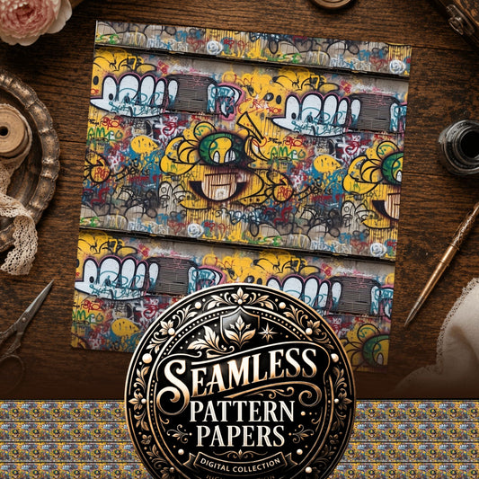 Smileys Seamless Pattern