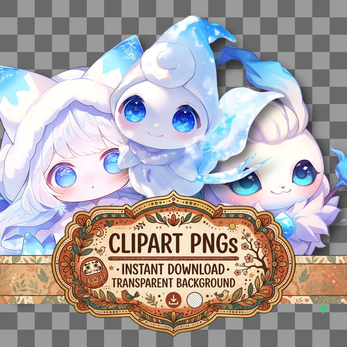 Snow Spirit Clipart Pngs