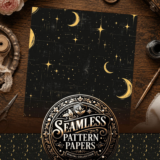 Space And Celestial Seamless Pattern