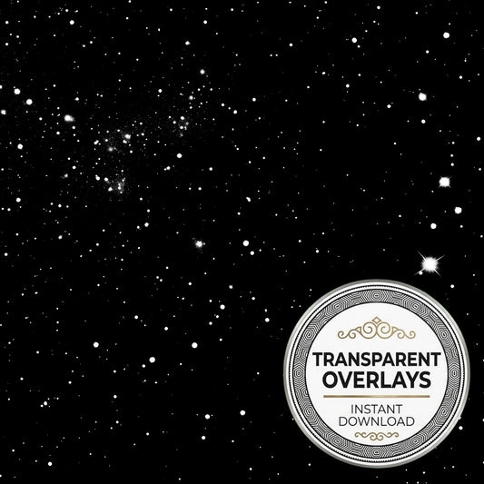 Starry Night Transparent Overlay Pngs