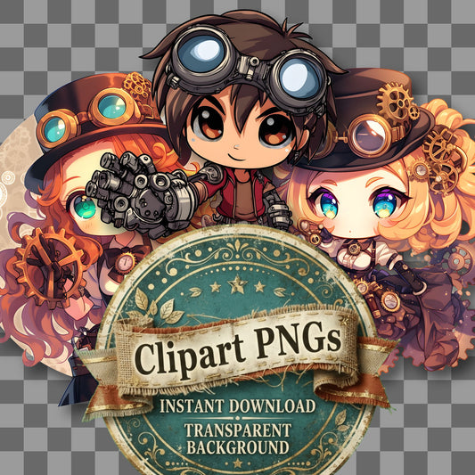 Steampunk Clipart Pngs