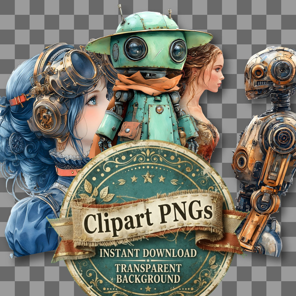 Steampunk Clipart Pngs