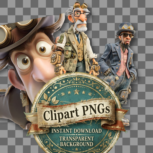 Steampunk Clipart Pngs