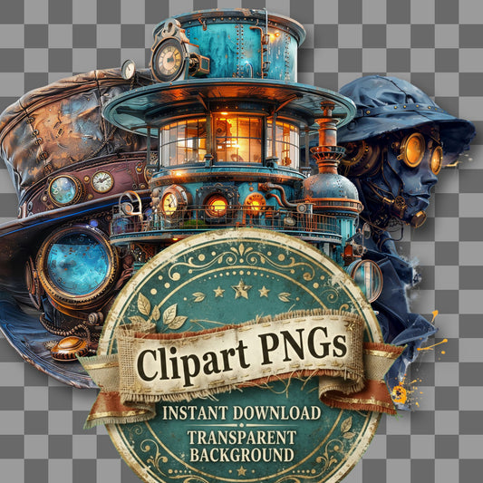 Steampunk Clipart Pngs