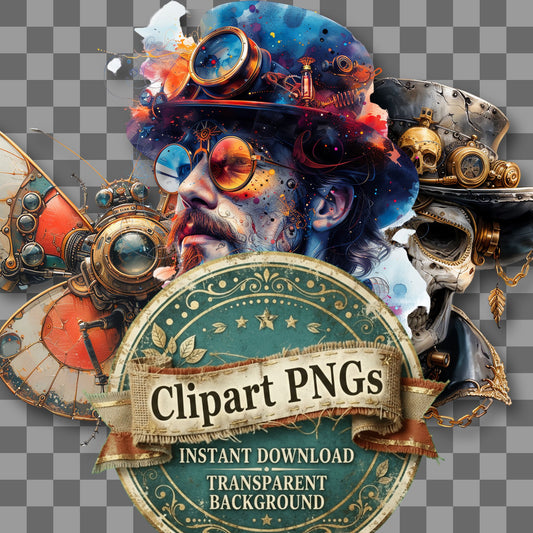 Steampunk Clipart Pngs