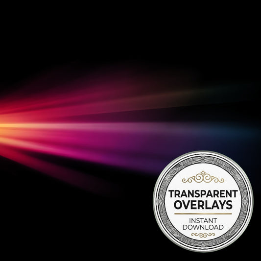 Technicolor Light Transparent Overlay Pngs