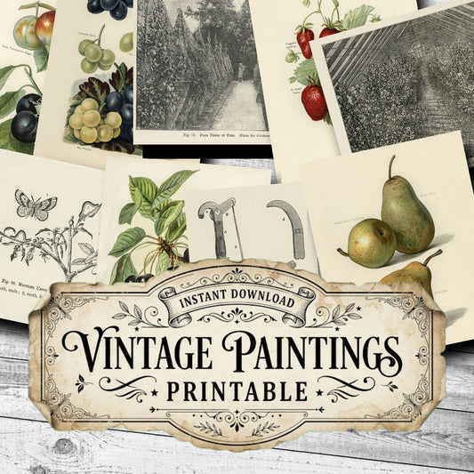 The Fruit Grower'S Guide Vintage Paintings