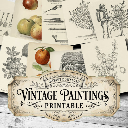 The Fruit Grower'S Guide Vintage Paintings