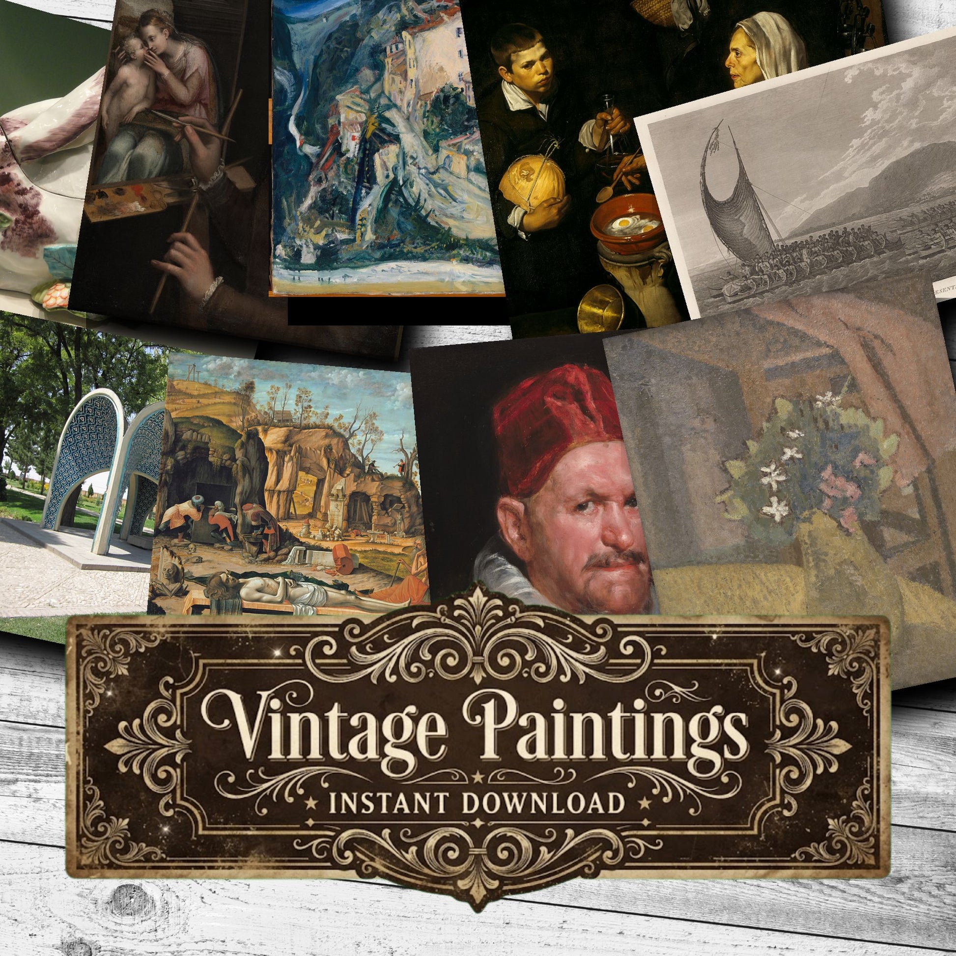 Thomas Barker Of Bath Vintage Paintings