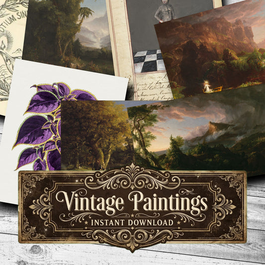 Thomas Cole Vintage Paintings