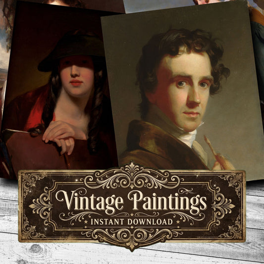 Thomas Sully Vintage Paintings