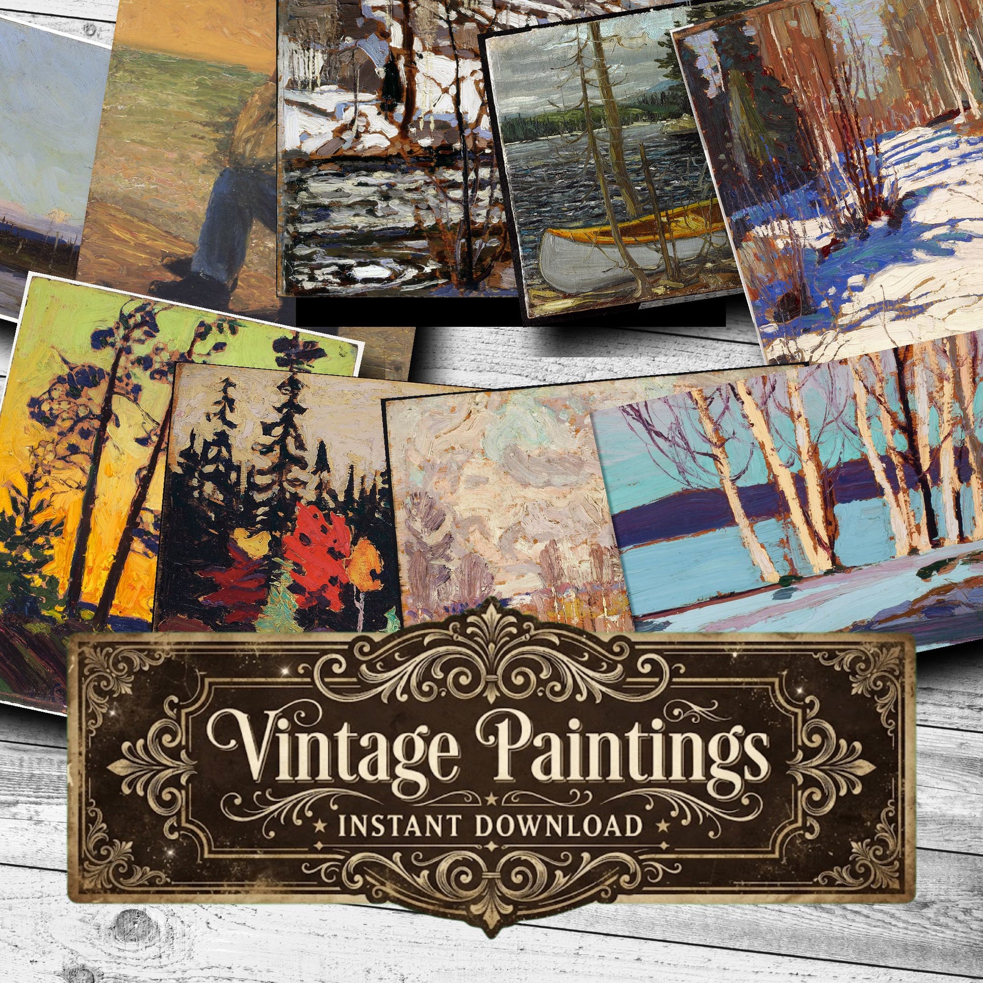 Thomson Vintage Paintings