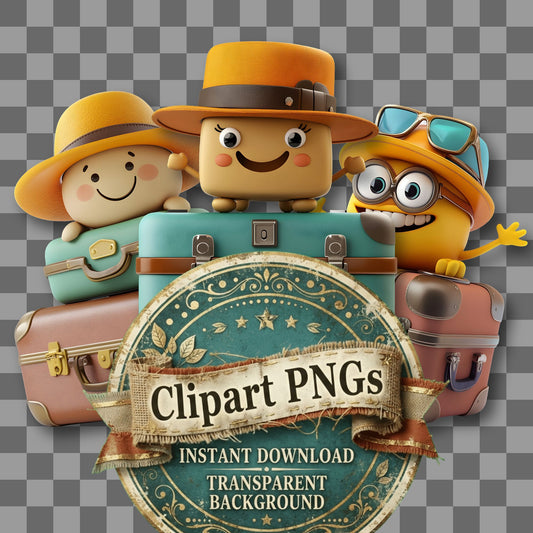 Travel Hat Clipart Pngs