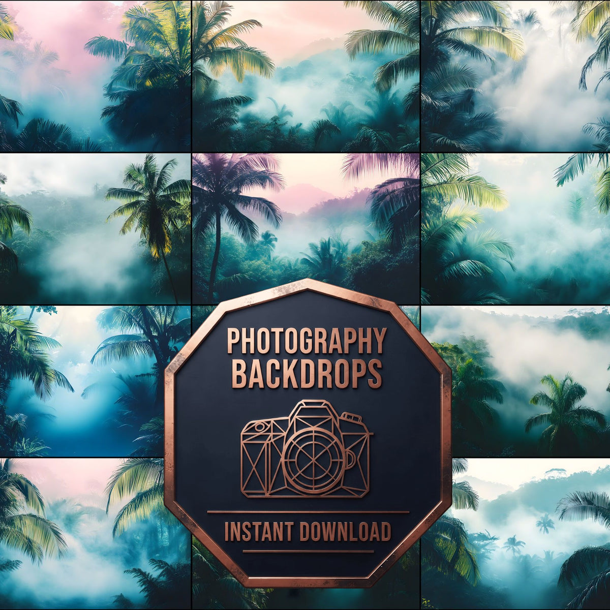 Tropical Forest Backdrop Images