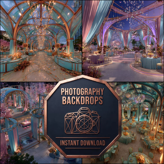 Ultra Wide Birthday Setup Backdrop Images