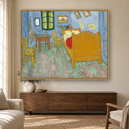 Bedroom in Arles by Vincent van Gogh — room mockup