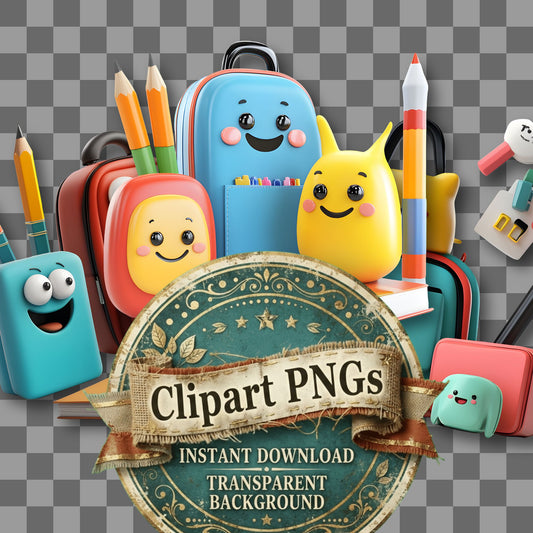 Various Fantasy Characters Clipart Pngs