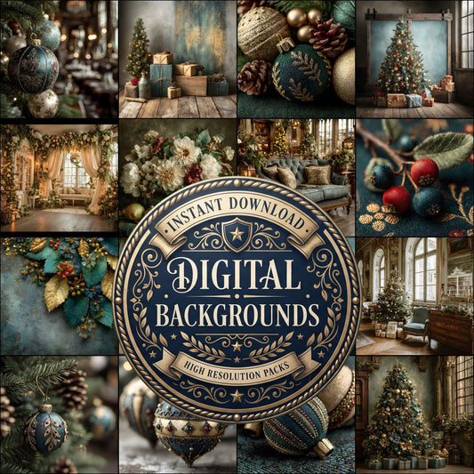 Victorian Christmas Backdrop Images