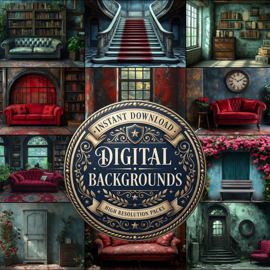 Victorian Cinematics Backdrop Images