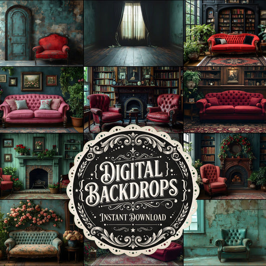 Victorian Cinematics Backdrop Images