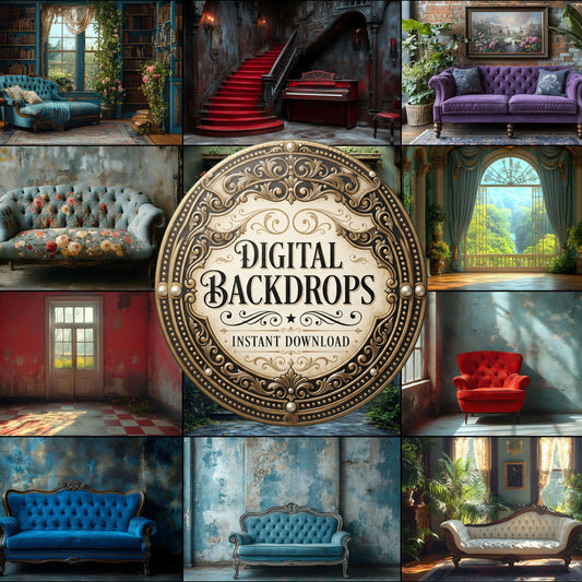 Victorian Cinematics Backdrop Images